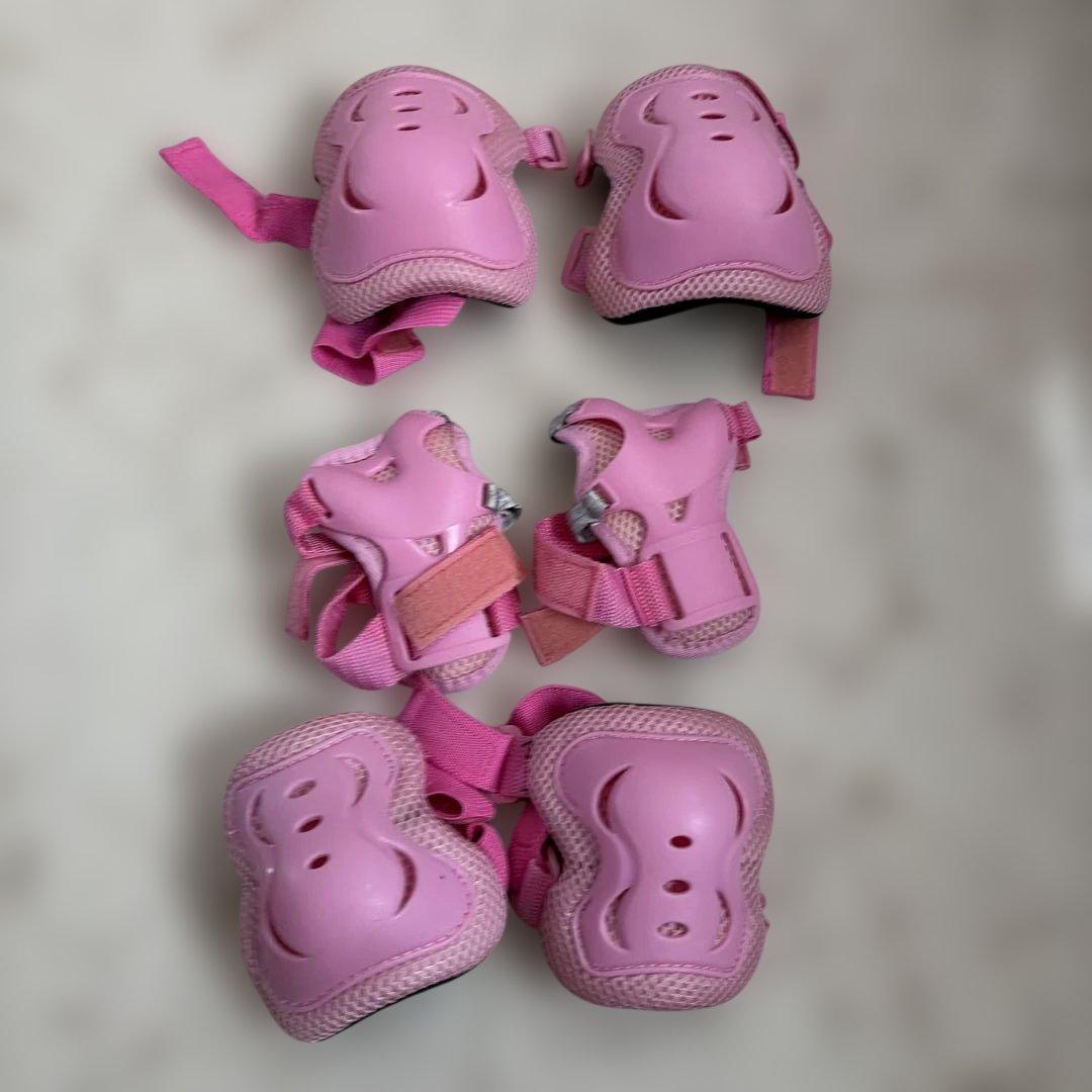 【引取限定】メゾピアノ子供用自転車 　18インチ　アサヒ限定ピンク　ヘルメット