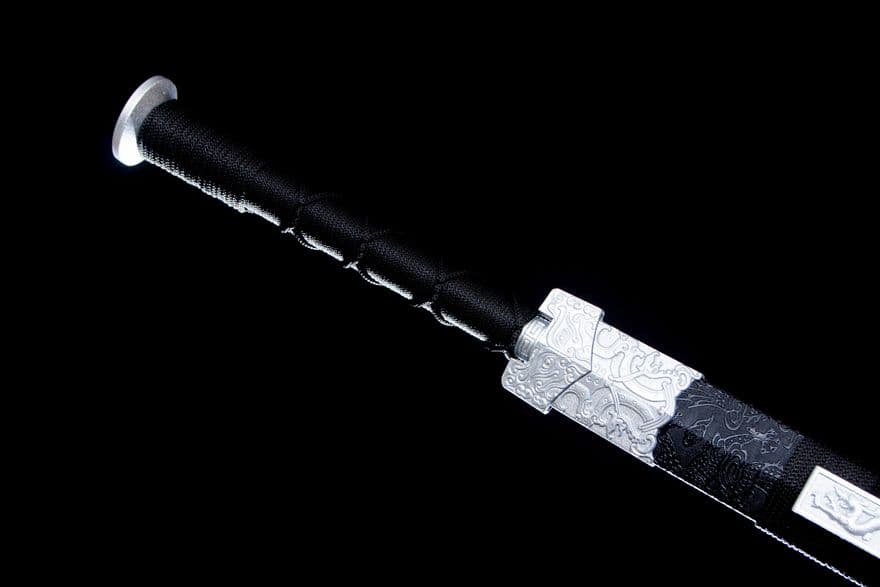 龍耀漢儀透かし漢剣 古兵器 武具　刀装具　日本刀　模造刀 居合刀