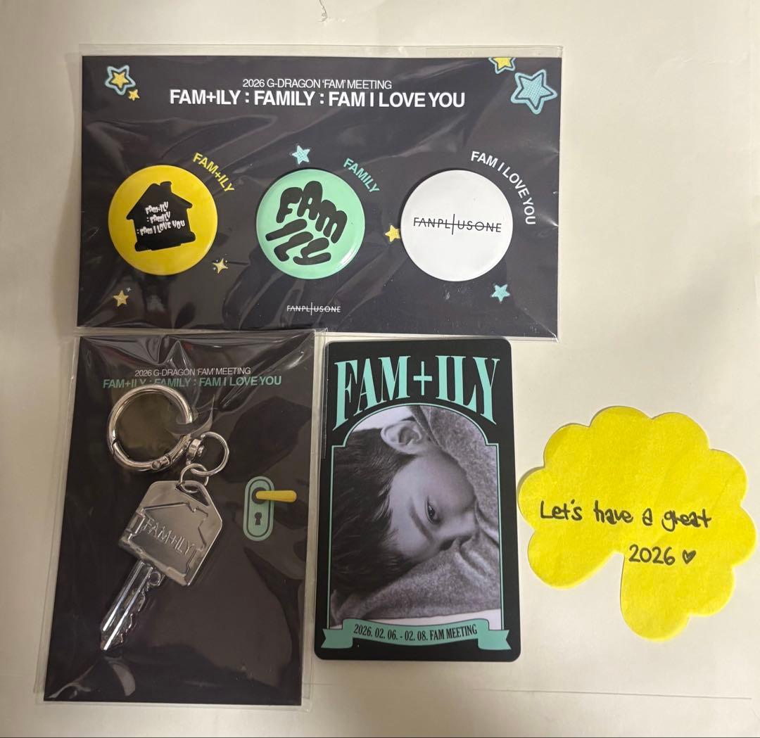 当日発送超レア【韓国限定】G-DRAGON FAM+ILY ファンミーティング