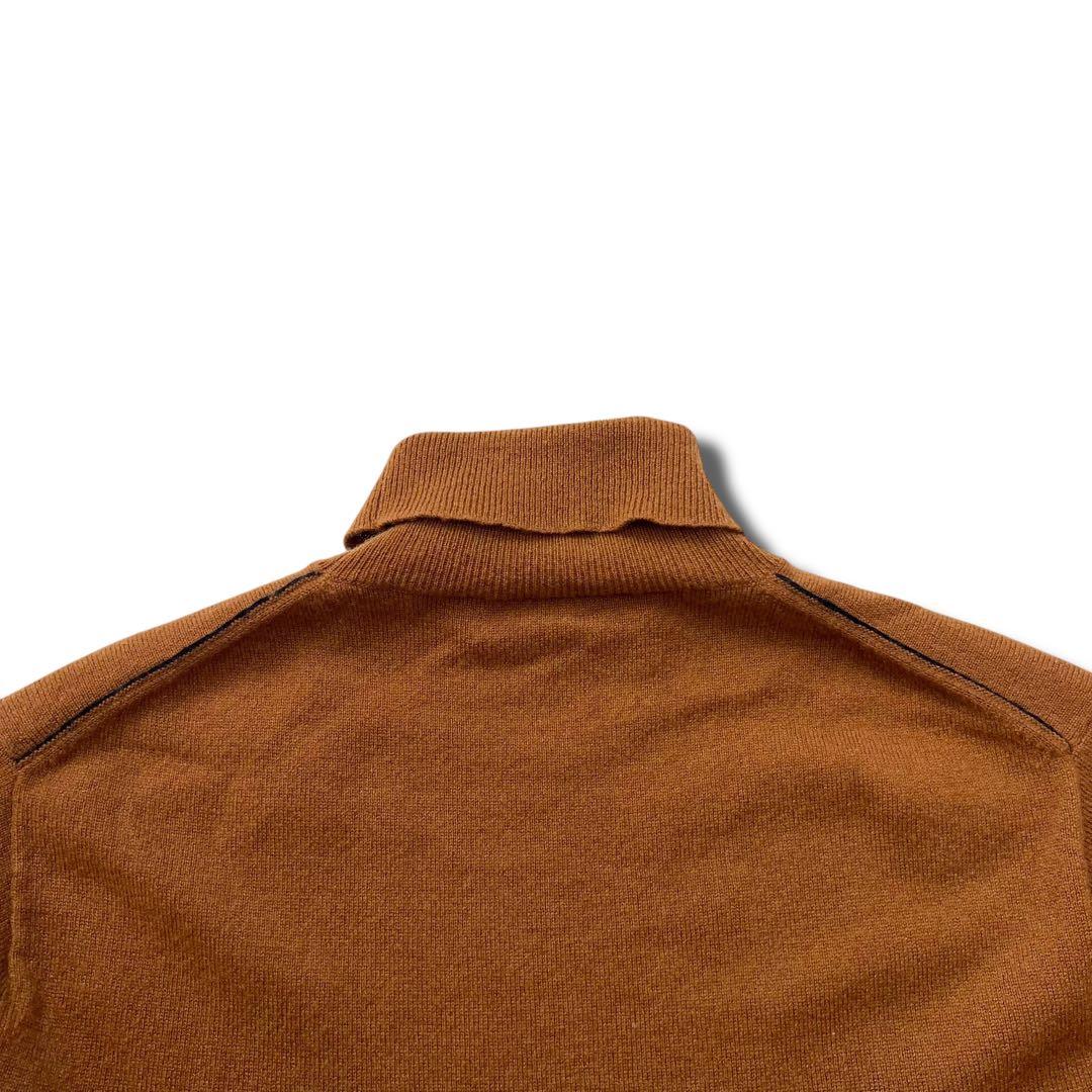 英国製 dunhill カシミヤ 100% タートルネック ニット セーター