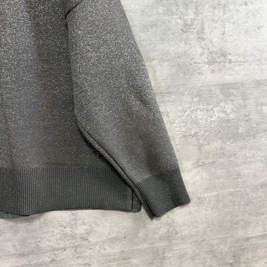 ほぼ未使用　ne Quittez pas ヌキテパ ラメ ニットカーディガン