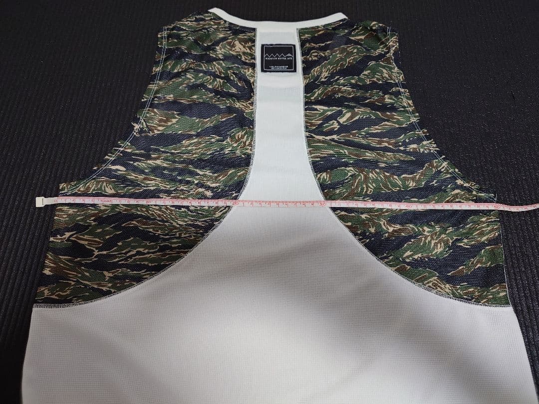 MOUNTAIN MARTIAL ARTS ノースリーブ MMA 迷彩 M 白