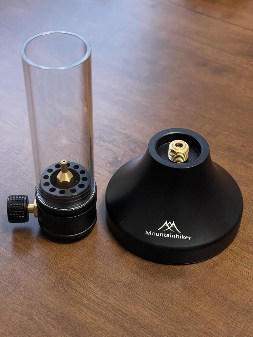 【中古品】夢のライトランプ／レトロガスランタン／防風キャンプライト