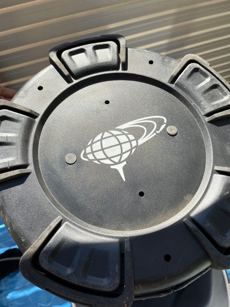 BEAMS GOLF キャディバッグ ホワイト/レッド/ネイビー