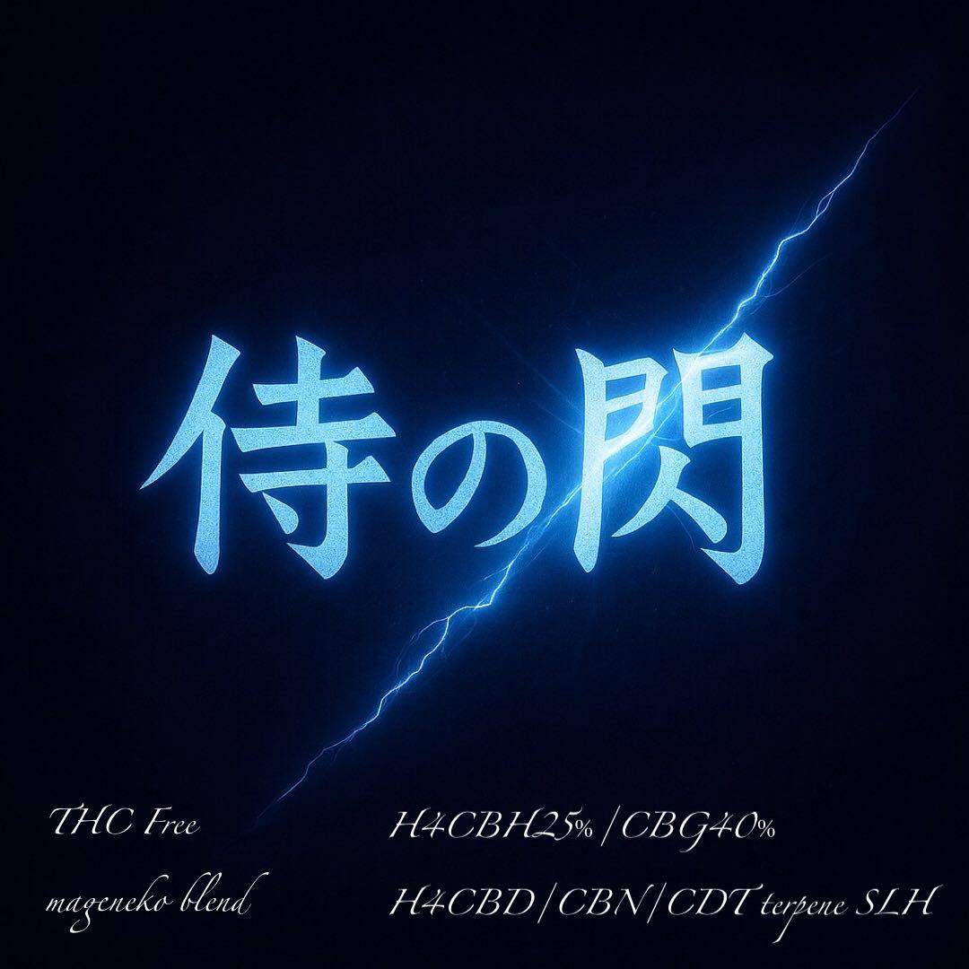 【侍の閃】H4CBH25％リキッド2本CBG/H4CBD/ CBN/CDTSLH