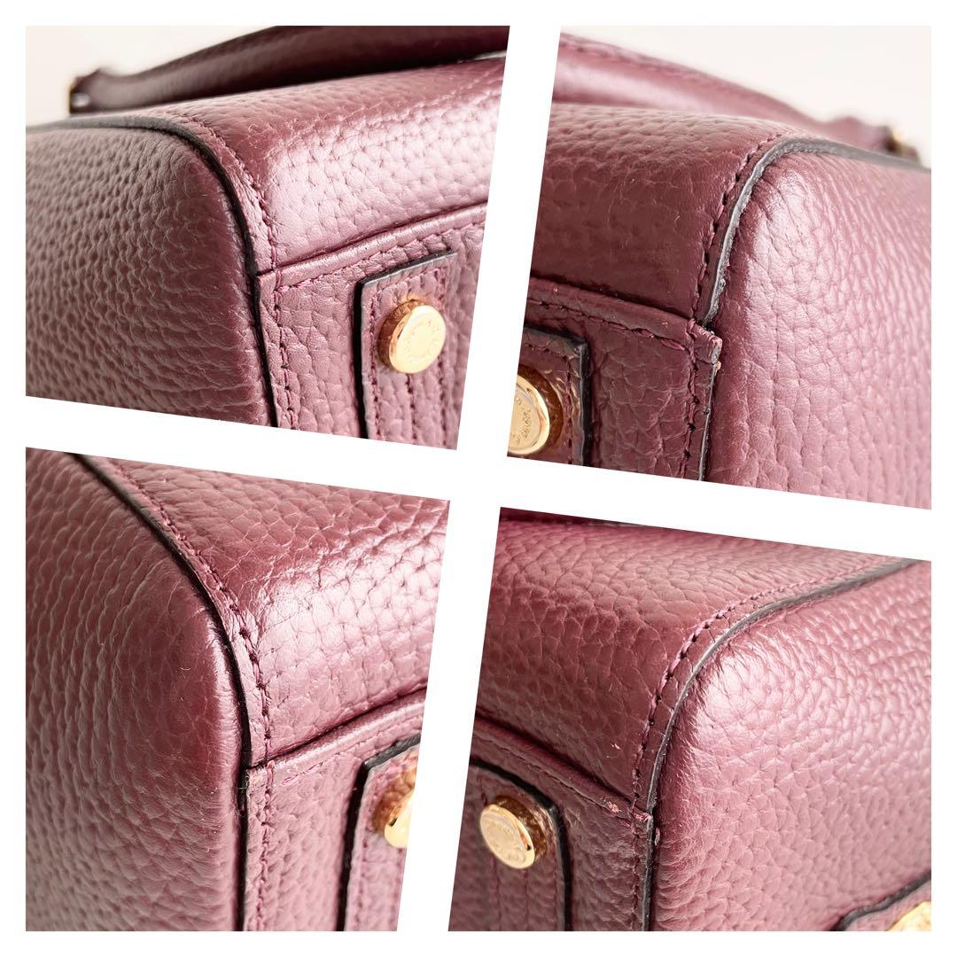 ADMJ エーディーエムジェー ベラトート ハンドバッグ ターンロック ほぼ新品