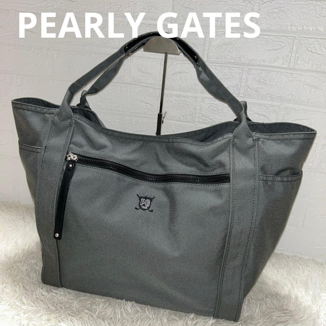 【美品】PEARLY GATES パーリーゲイツ ボストンバッグ　トート　大容量