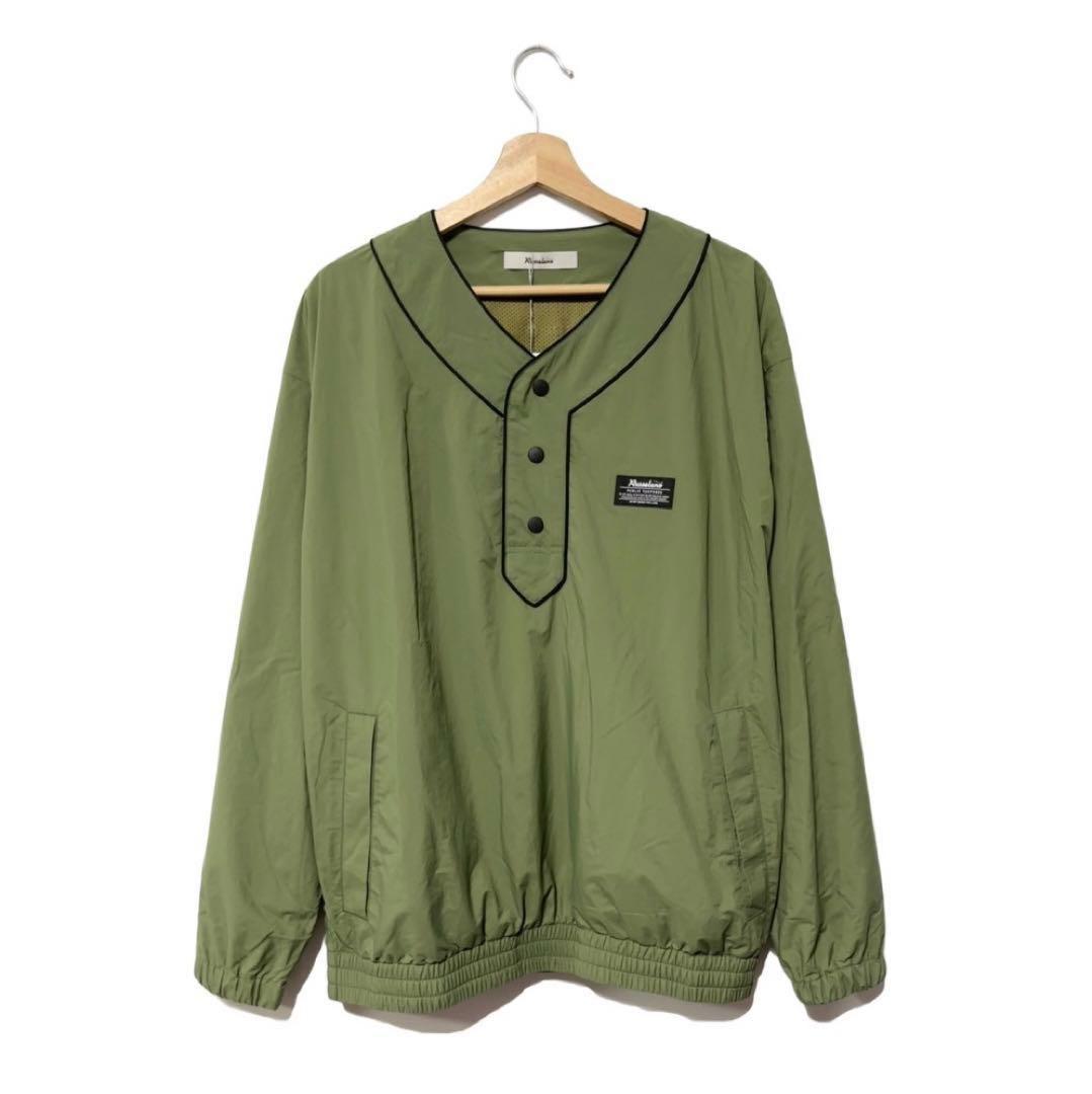 新品 ラッセルノ ゴルフ B.B Vネック プルオーバー カーキ XL 6