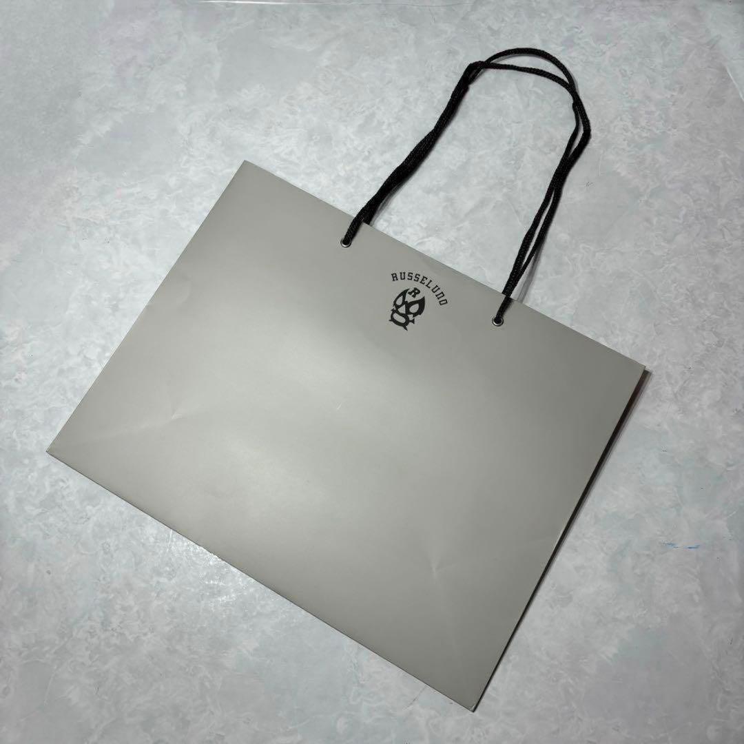 新品 ラッセルノ ゴルフ B.B Vネック プルオーバー カーキ XL 6