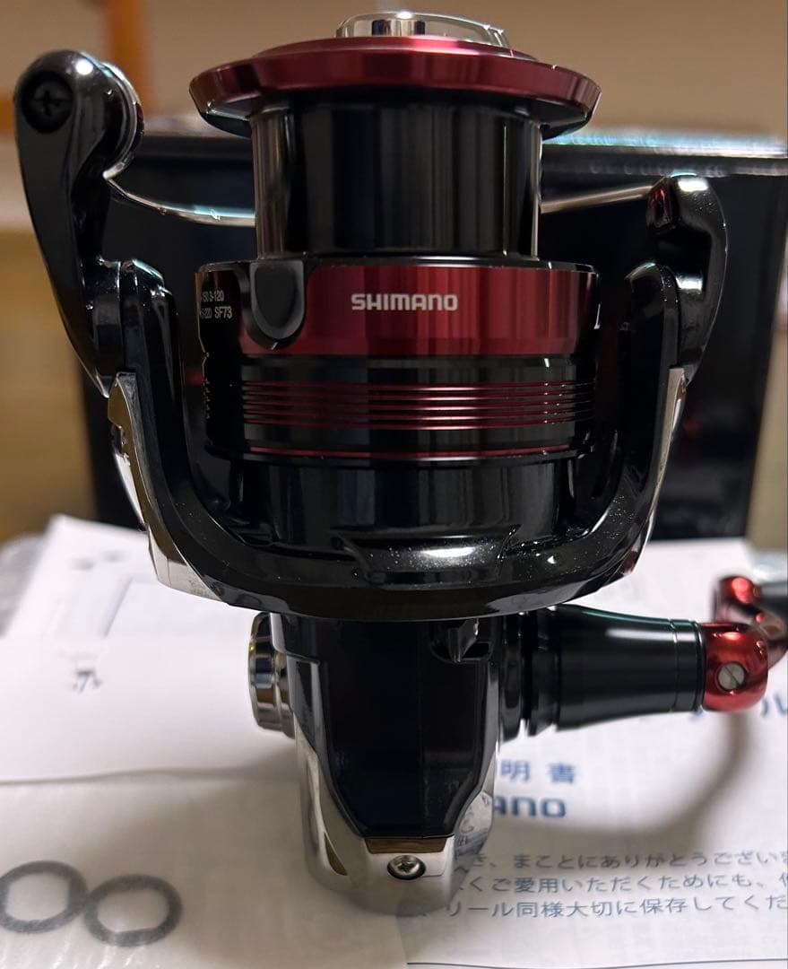 シマノ23BB-Xラリッサ2500DXG￼ヤエン釣り用逆転音出し改造品