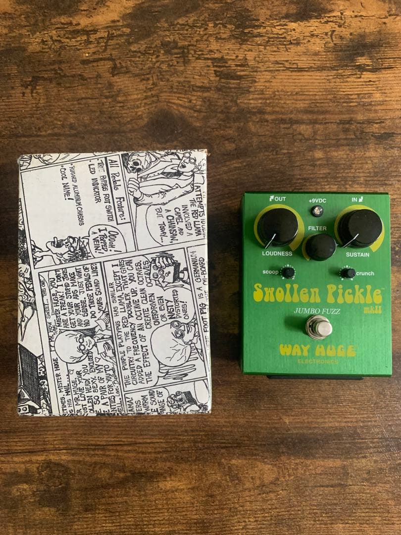 Way Huge Swollen Pickle mkII ファズペダル