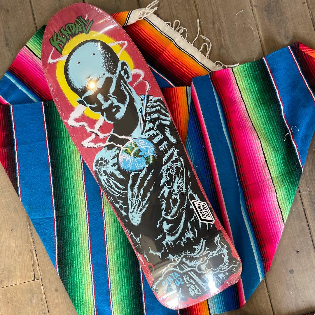 Santa Cruz Jeff Kendall アトミックマン スケボーデッキ