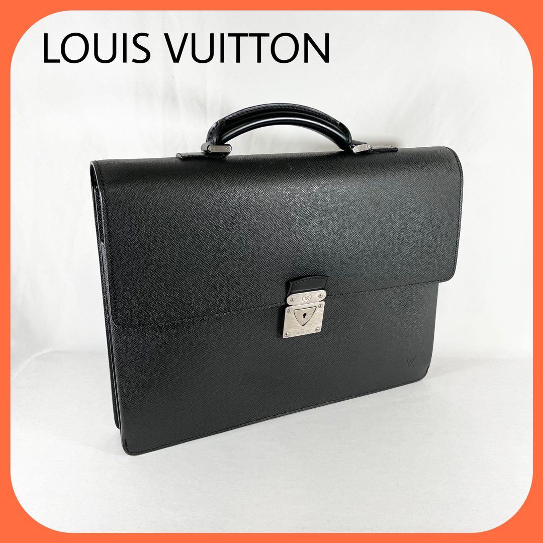 LOUIS VUITTON ルイヴィトン タイガ ビジネスバッグ グレー