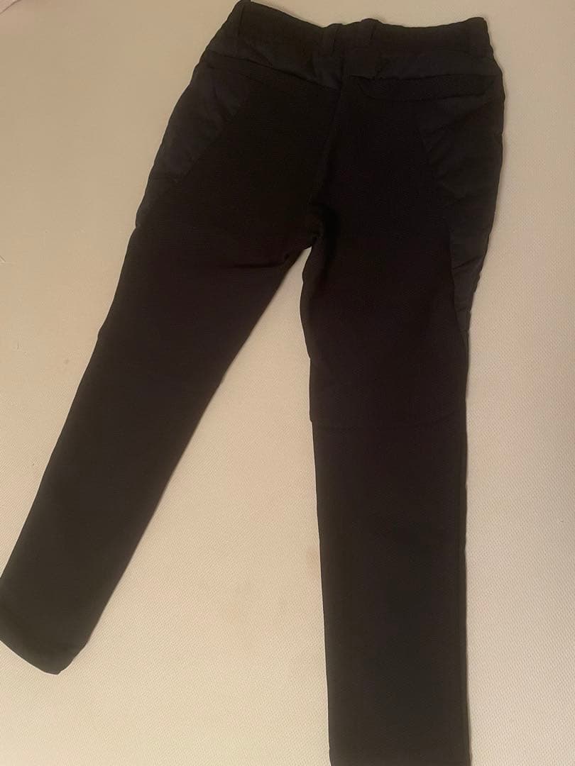 ゴルフ用 黒 ダウンデザインパンツ