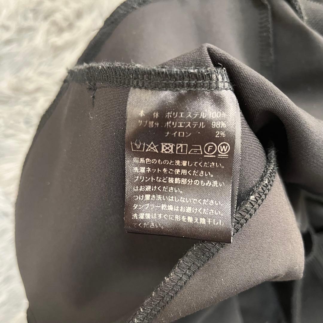 8YARDS☆モックネックプルオーバー Sサイズブラック