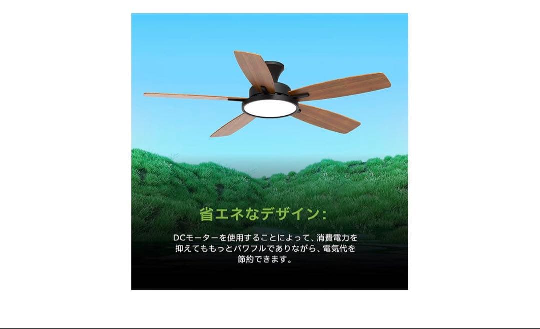 TALOYA シーリングファンライト LED天井ファンライト