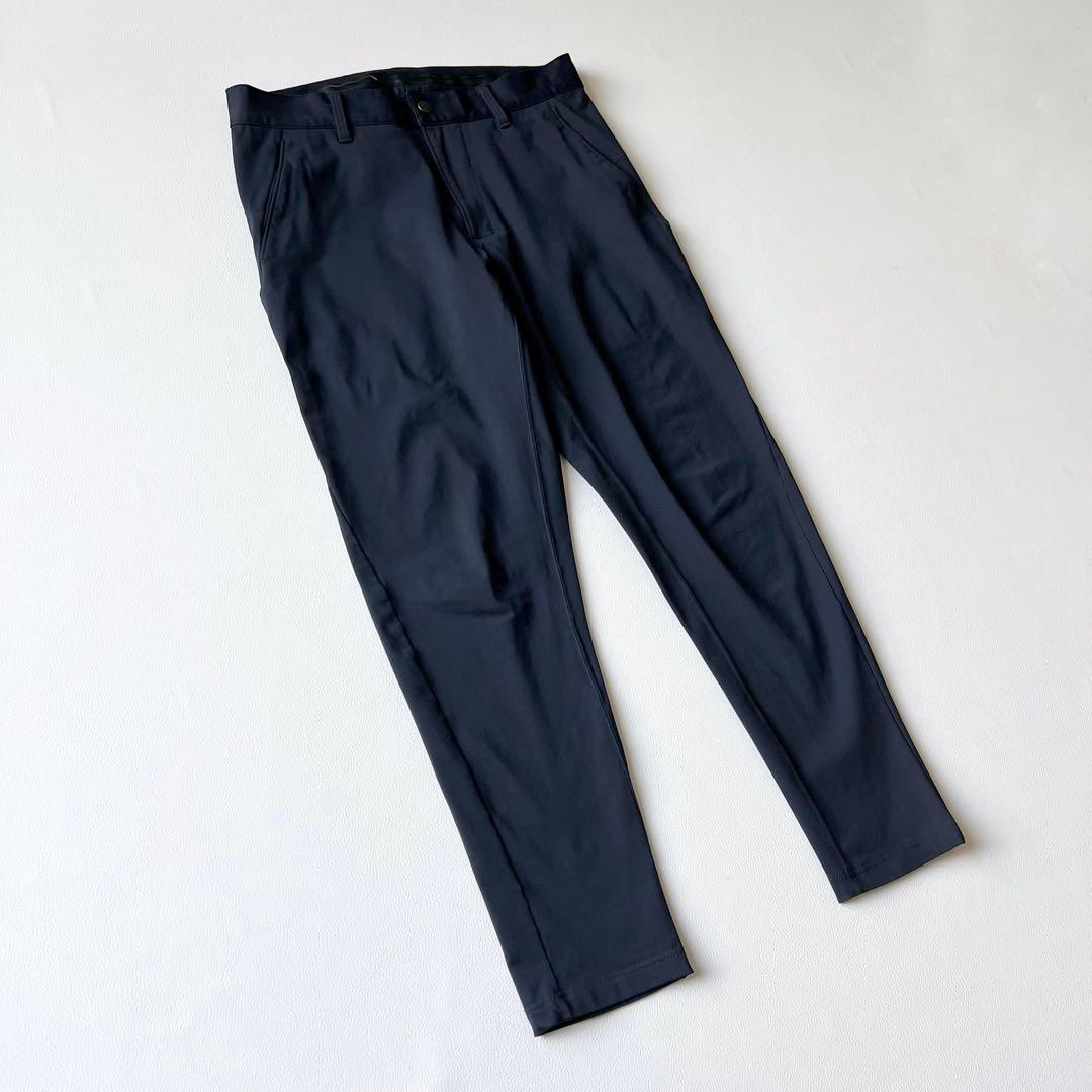 3301【美品】TFW49 ストレッチアンクルスリムパンツ　S 紺