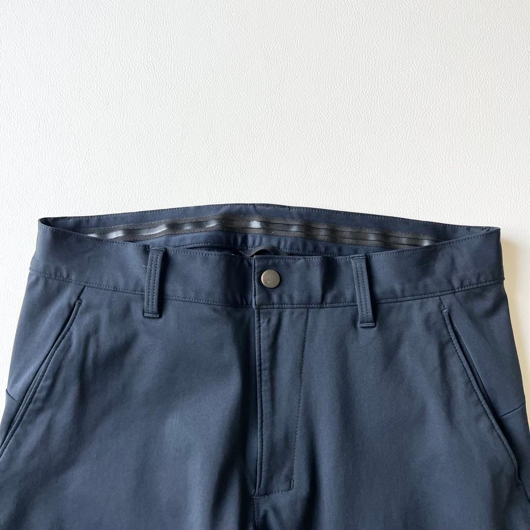 3301【美品】TFW49 ストレッチアンクルスリムパンツ　S 紺