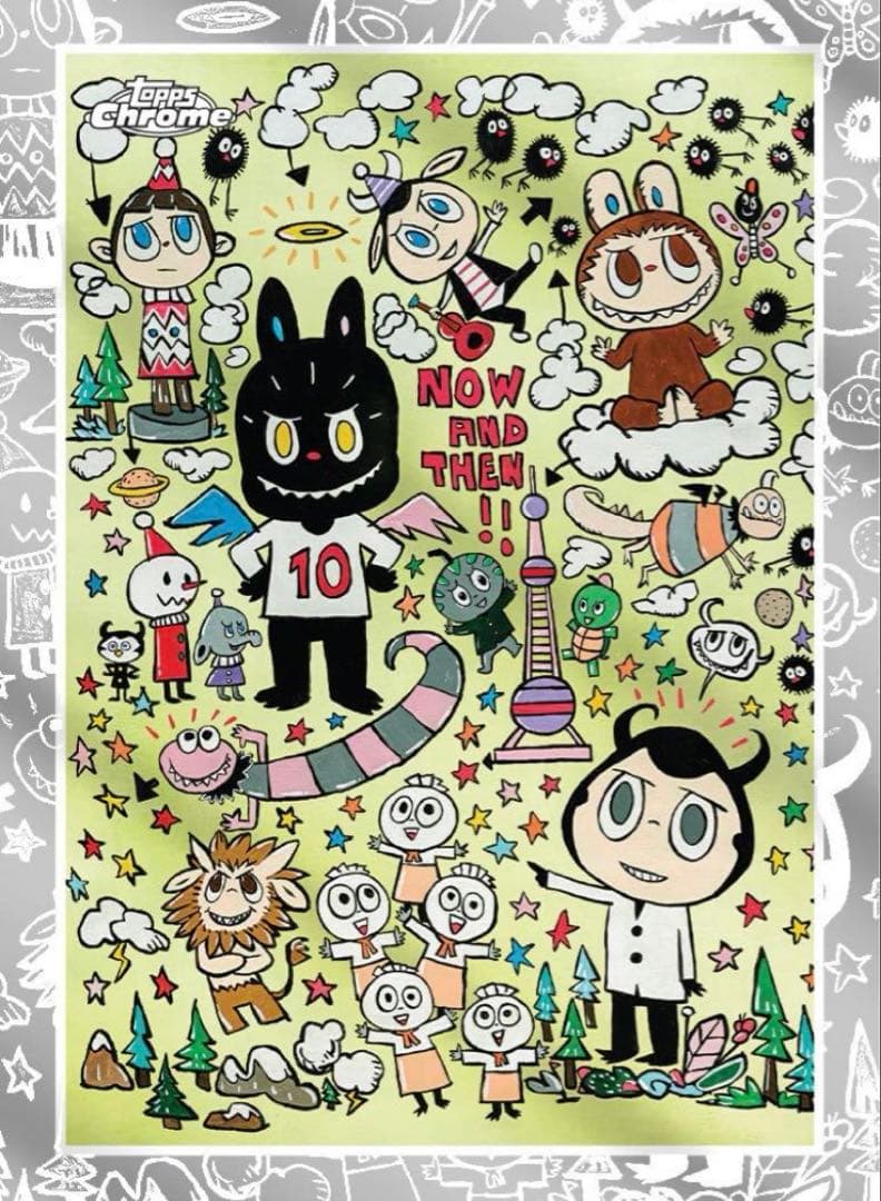 Topps Chrome 10周年記念ボックス　ラブブ　2BOX 新品未開封