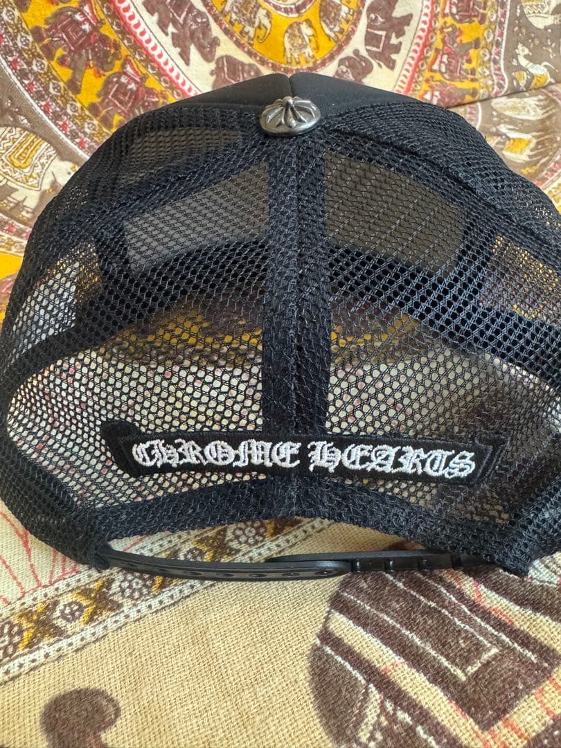 CHROME HEARTS ブラック トラッカーキャップ早い者勝ち