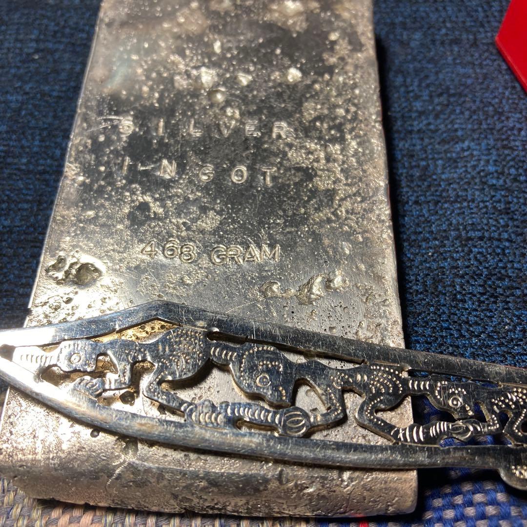 (=^▽^)σ今は過去と比べて約10倍近く…今後も期待大の銀製のペーパーナイフ