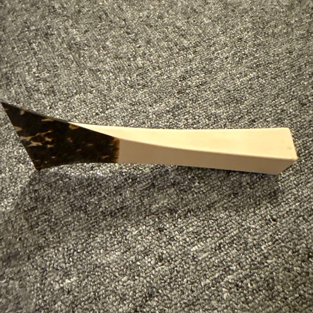 三味線バチ 花柄布地ケース付き