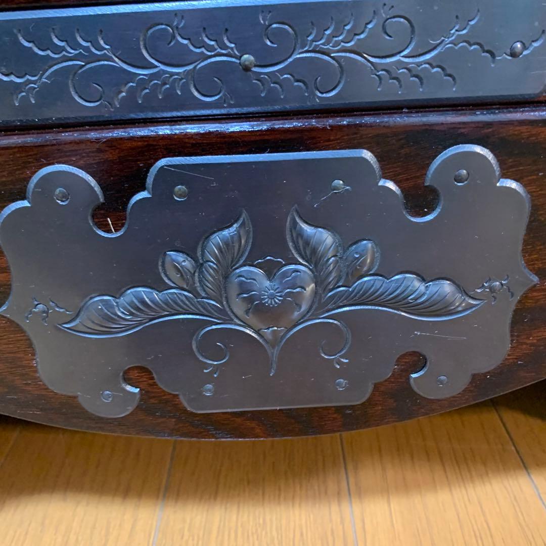 定価77万　岩谷堂箪笥　車箪笥　銅手打