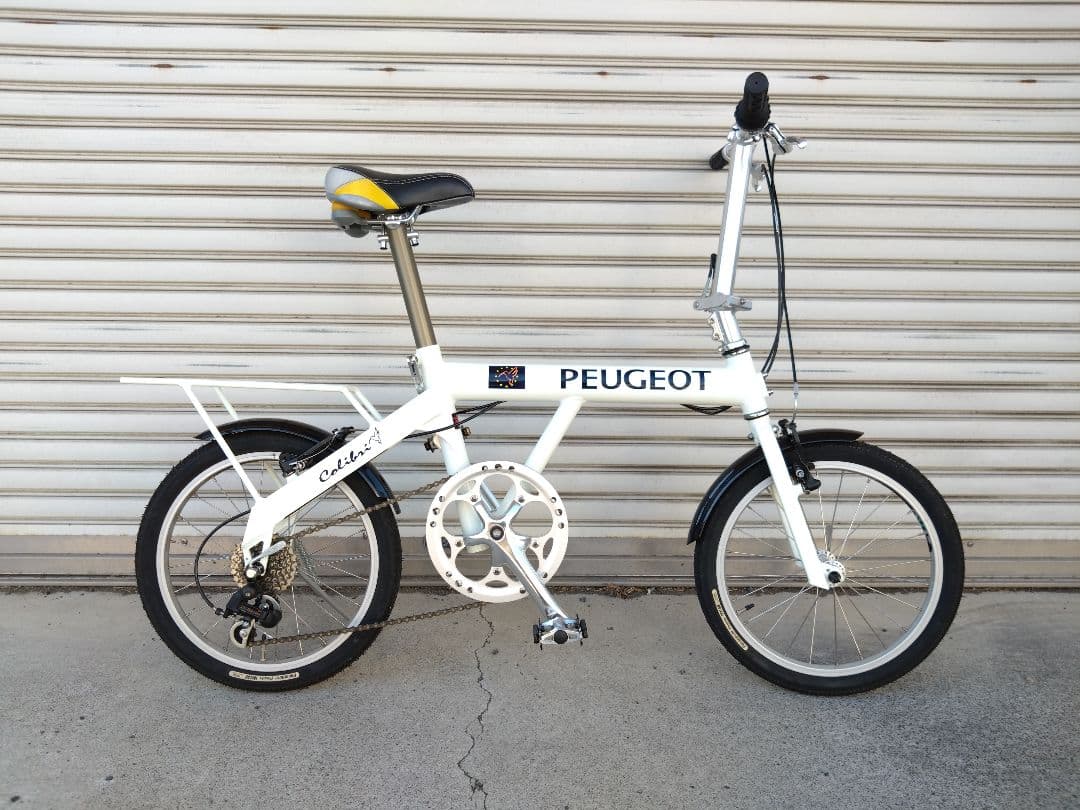 プジョー　コリブリ　18インチ　ルミナスホワイト　神奈川引取限定　ミニベロ