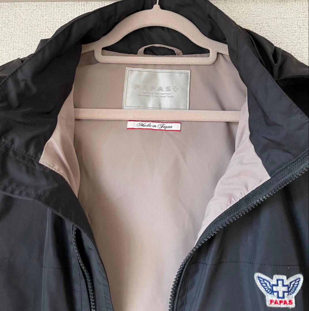 【未使用】PAPAS ベスト　フード付き