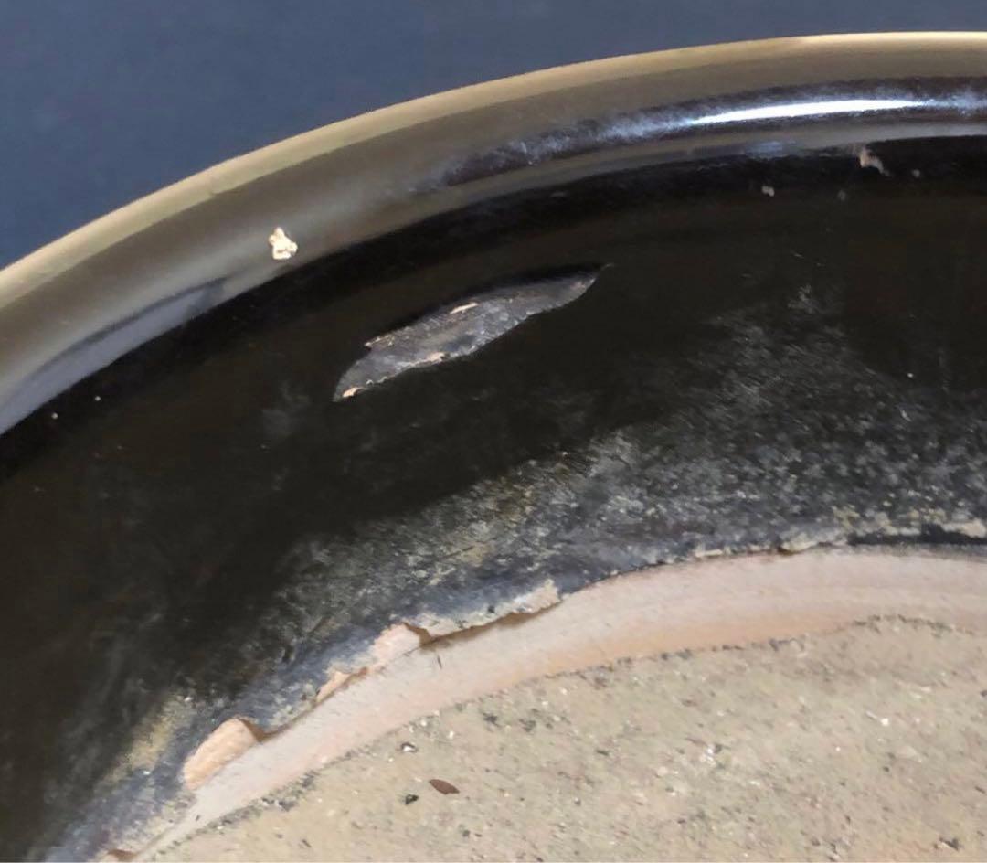 《R》茶道具 菊置上 火鉢 火入 手炙 灰入 木箱　260109き2