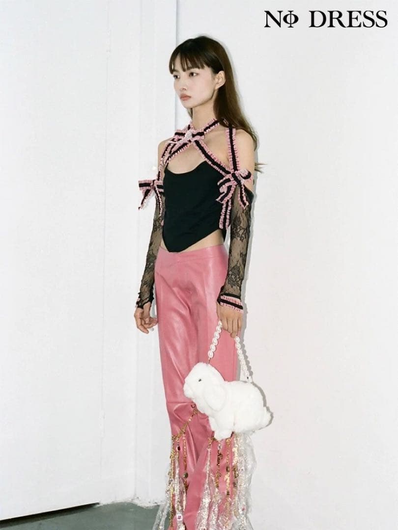 即購可 Nodress リボンキャミソール itimi palomawool