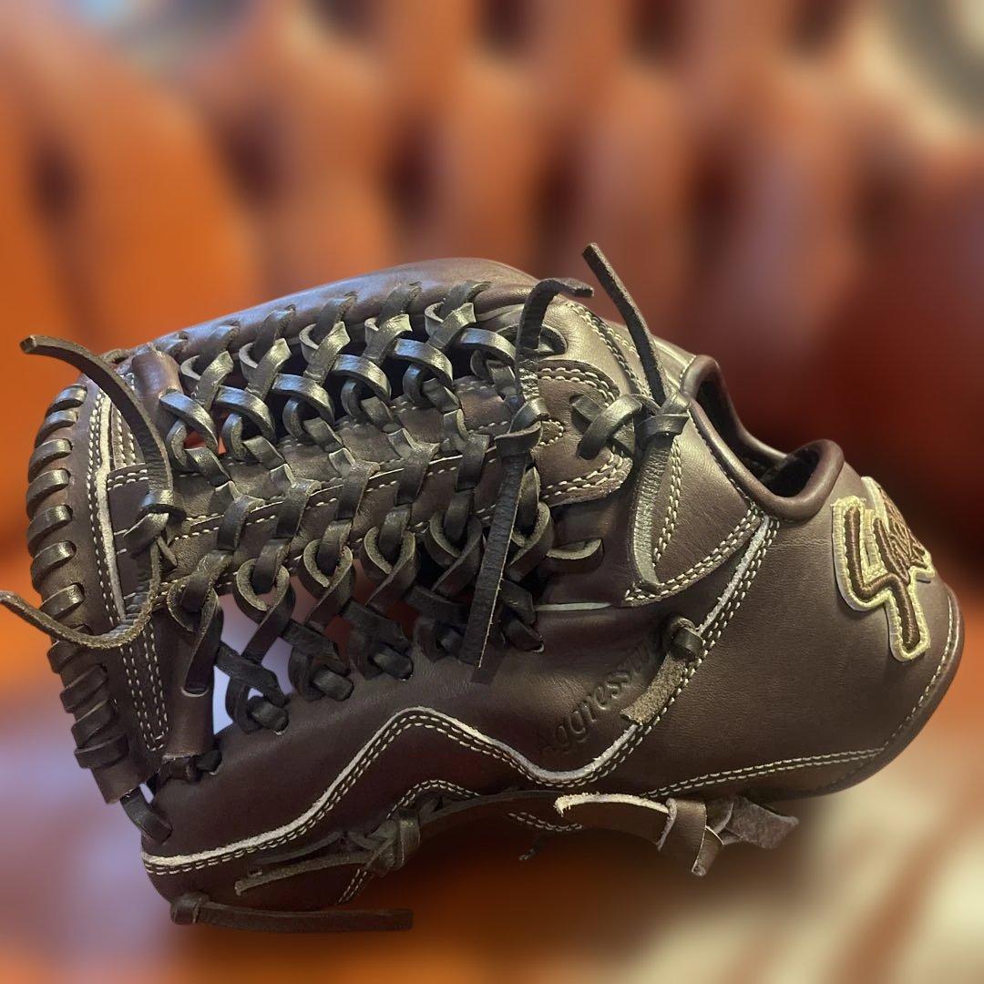 久保田スラッガー 限定品 KSN-J1 少年 軟式用 中指 ロゴ入り 左投げ