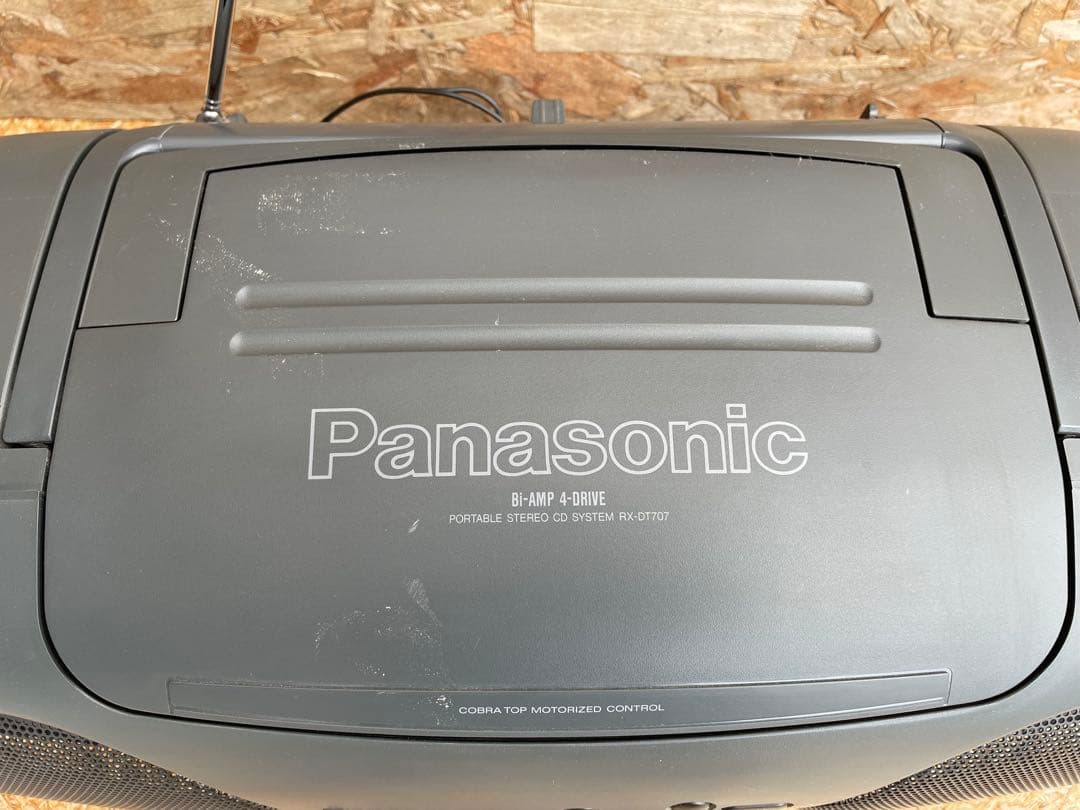 【動作OK.一部難あり】Panasonic RX-DT707 バブルラジカセ
