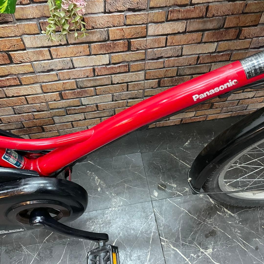 【91】電動自転車 Panasonic SugarDrop レッド 20インチ