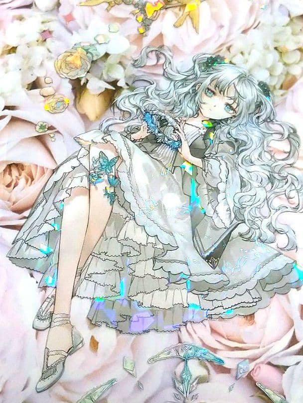 のこり１✩再販✩J478＃凝时永恒(贝壳光)一木一横切り売り海外人物マステ女の子