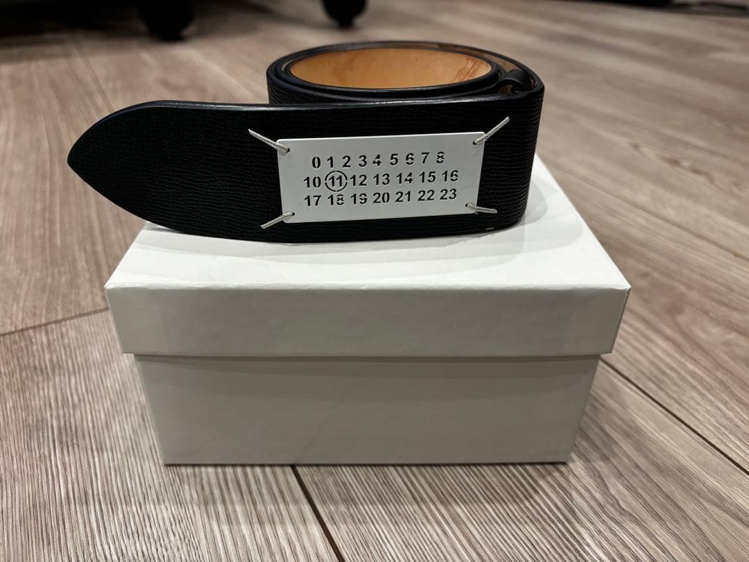 Maison Margiela ブラック ベルト S