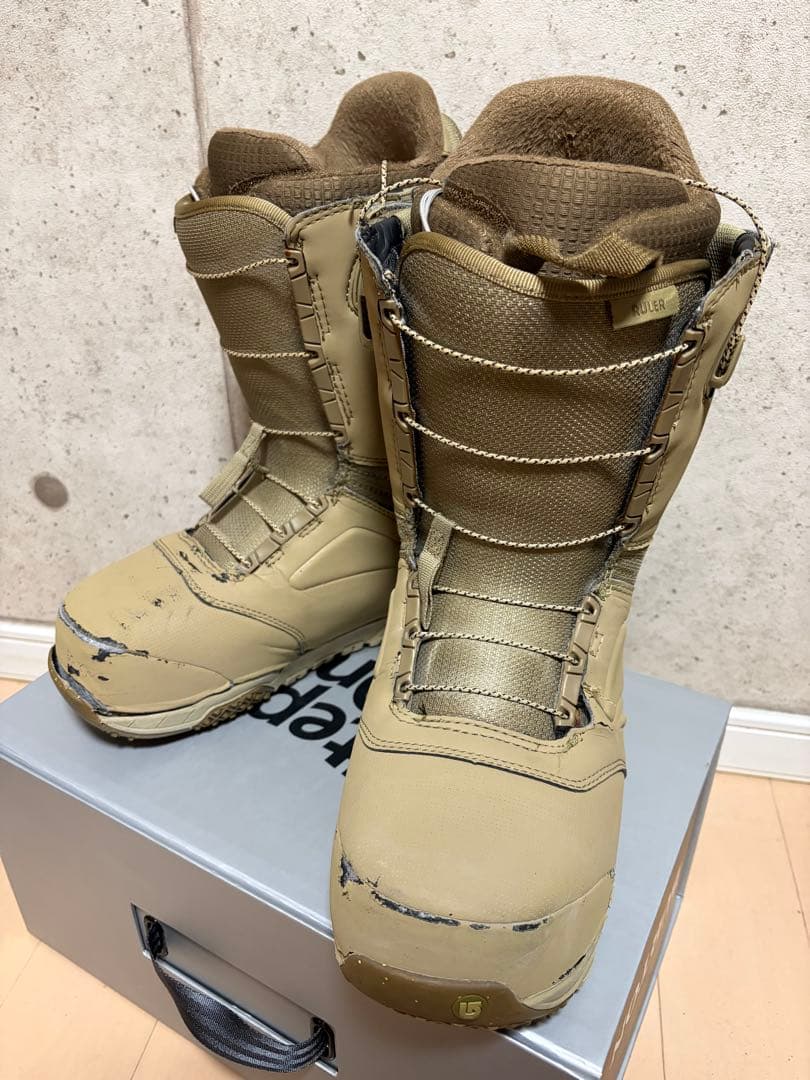 burton ruler 27 ベージュ 初心者