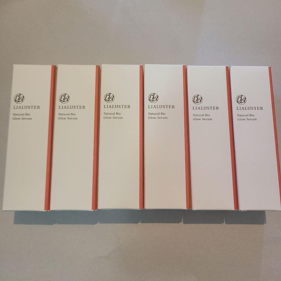6本セット　リアラスター ナチュラルビオグロウセラム 美容液　27ml