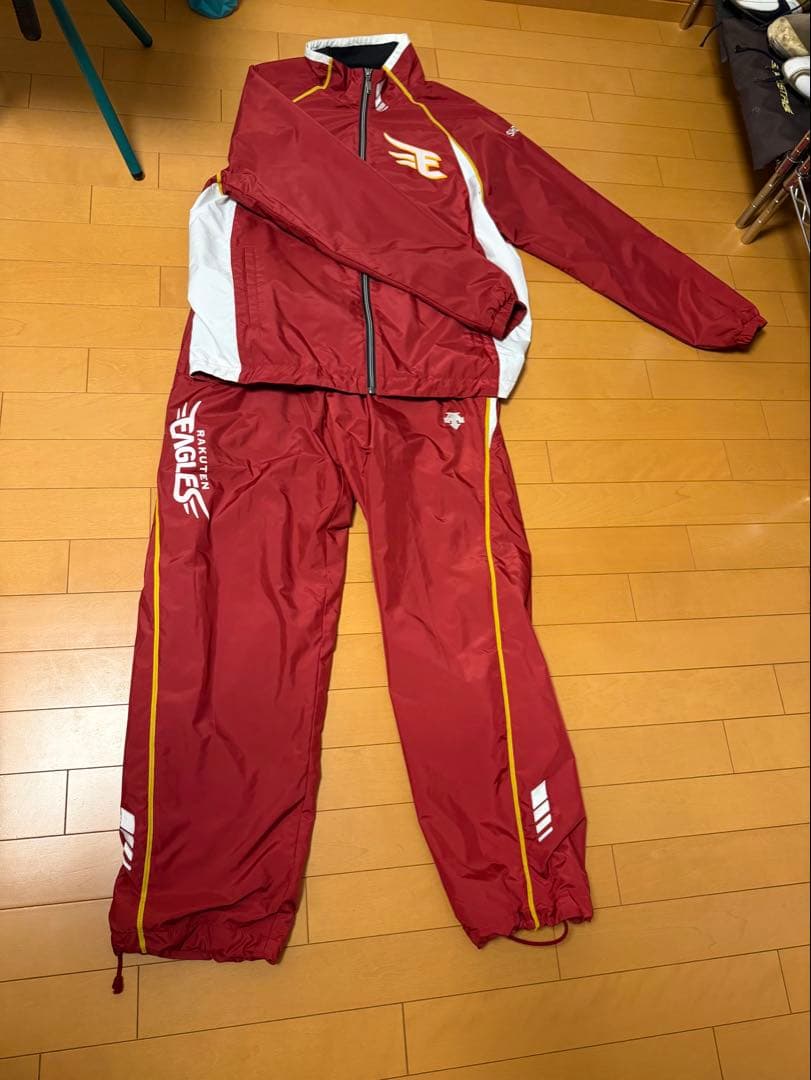 楽天チームウェア　上下セット　プロ支給品