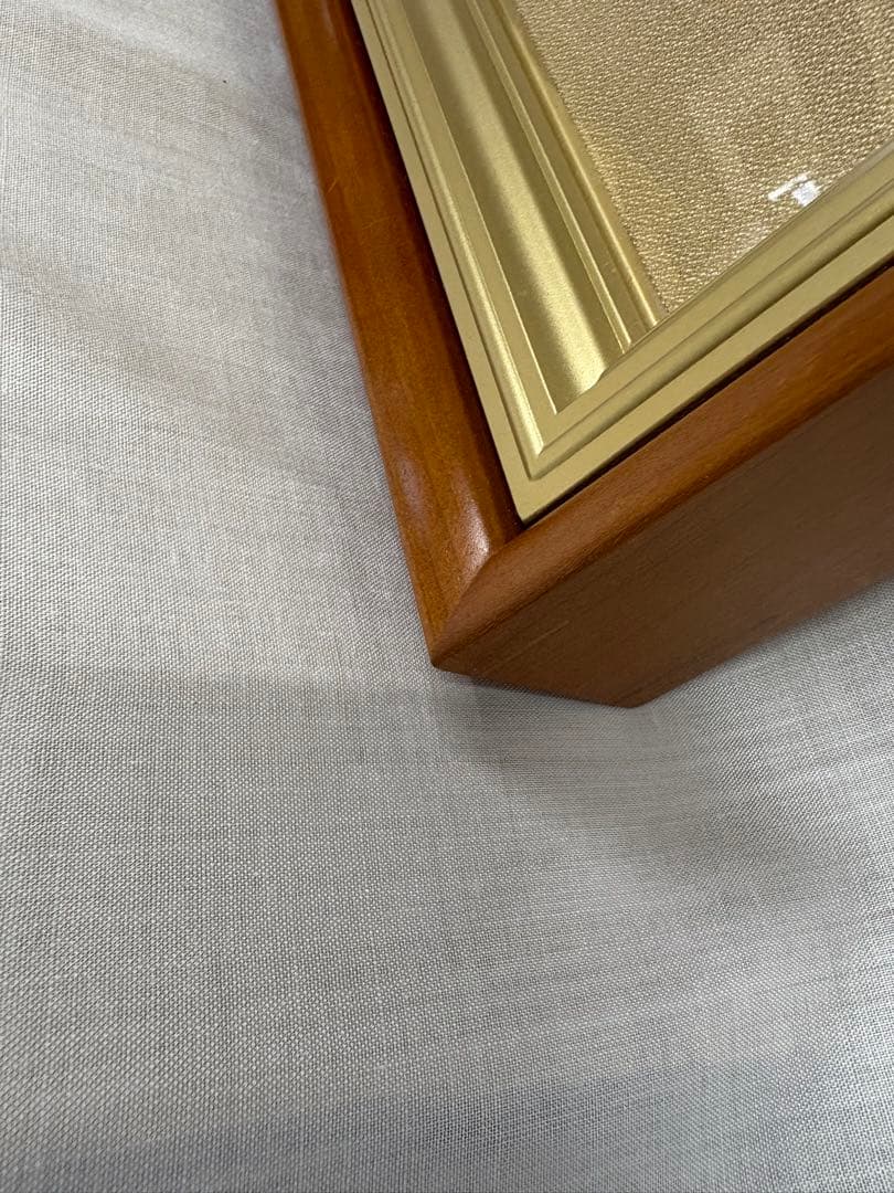 「旭日青松」　下島洋貫　絵画　日本画　風景画　額装　共シール　箱袋有り