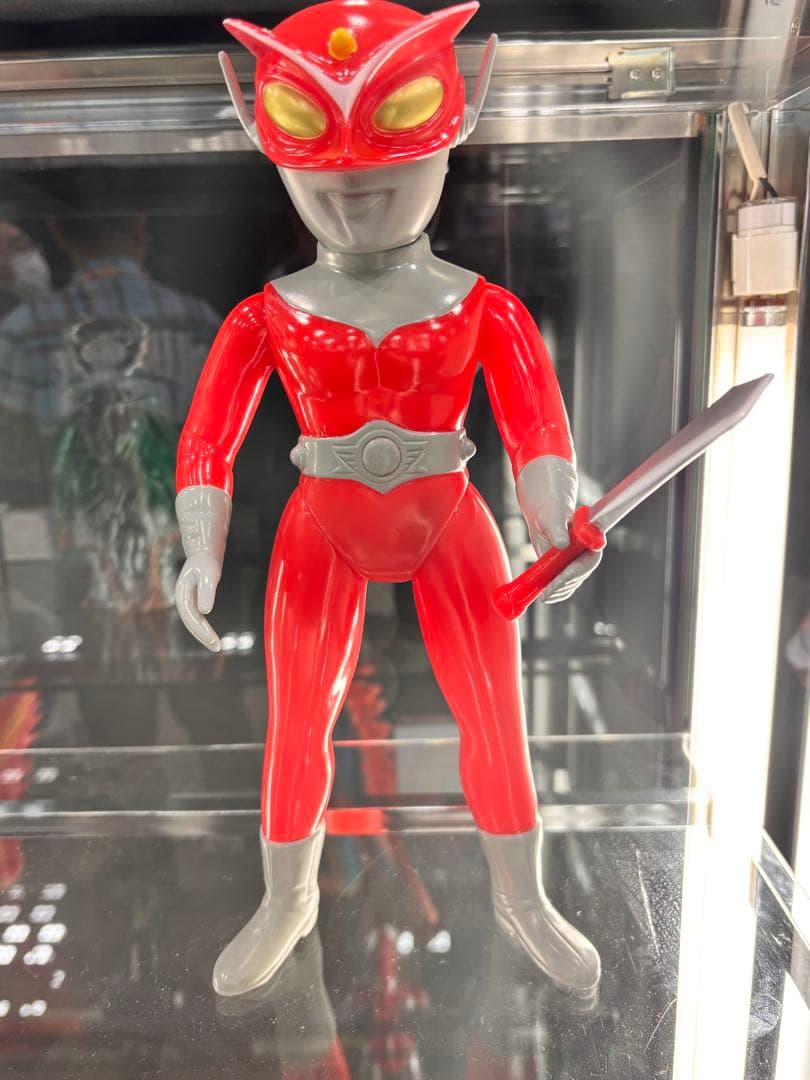 ブルマァク　墓場の画廊　レッドマン　ソフビ　新品未開封