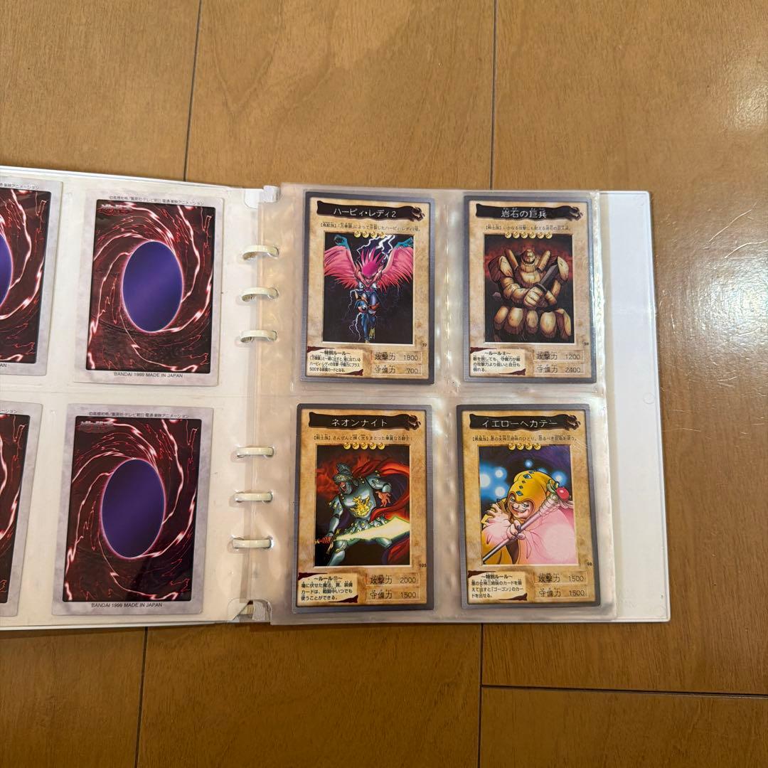 遊戯王コレクションアルバム バンダイ遊戯王カード40枚