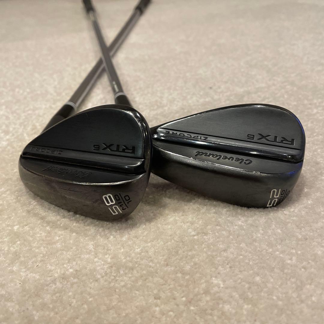 Cleveland RTX 6 ウェッジ　ブラックサテン　52° 58°