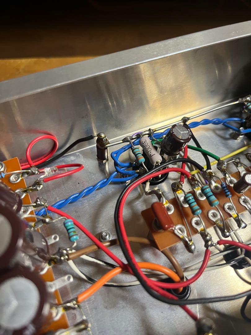 6BM8 真空管アンプ　シングル　自作アンプ