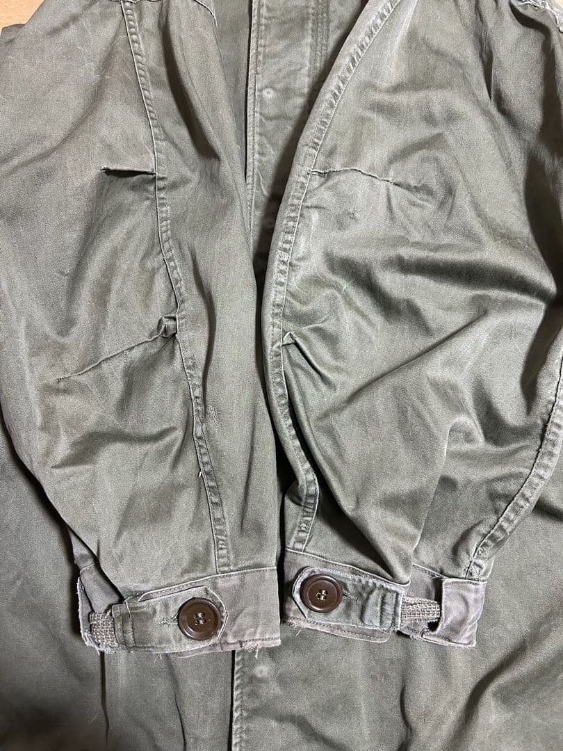 50s M-51 モッズコート パーカー 初期型 コットンサテン フルセット