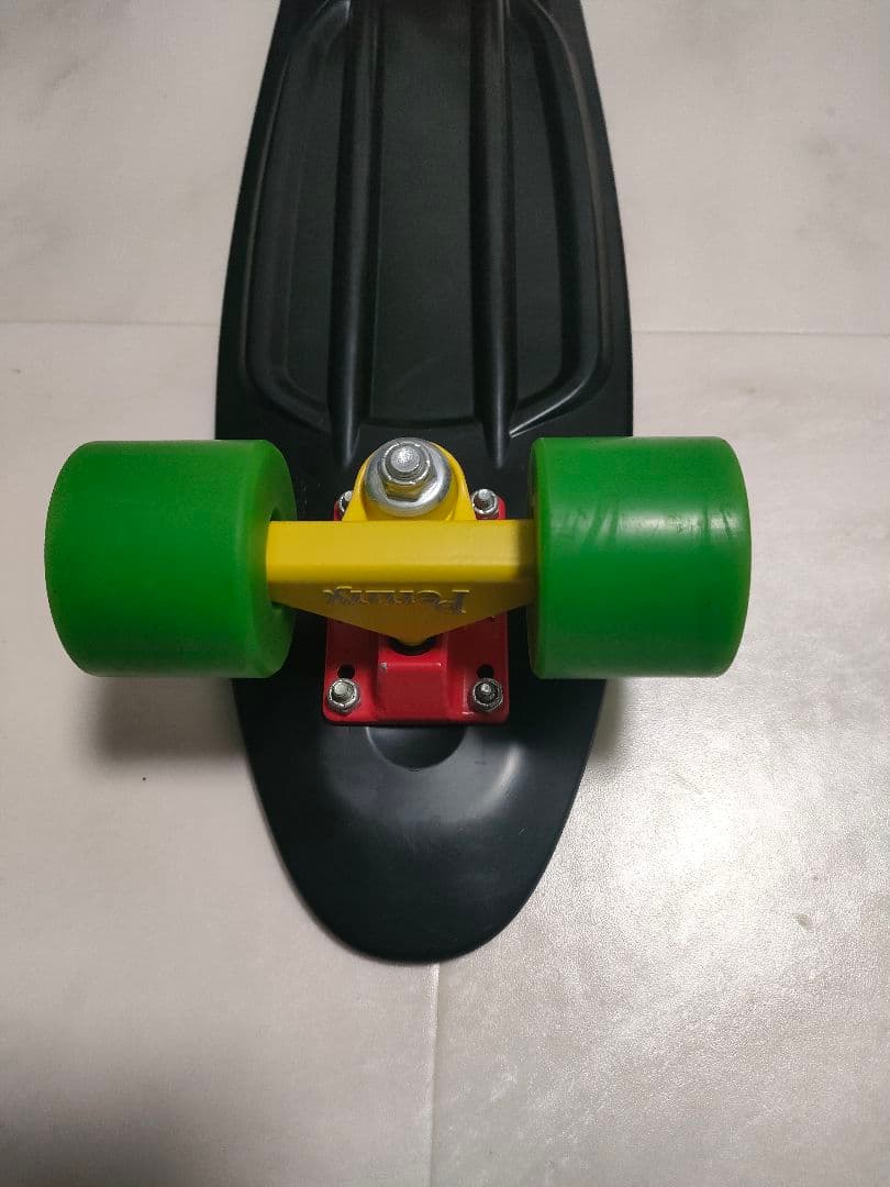 Penny 22インチ　ミニクルーザー　スケボー　ラスタカラー