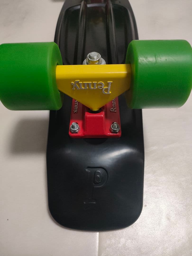 Penny 22インチ　ミニクルーザー　スケボー　ラスタカラー