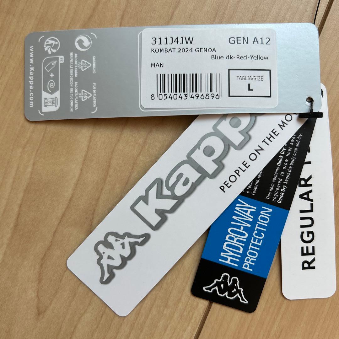 正規品新品☆ジェノアCFC99/00ホーム復刻ユニフォームLサイズ☆カッパ長袖