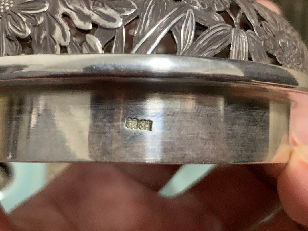 楠部彌弌 作「青磁 獅鈕 香炉」共箱 付銀蓋 茶道具 香道具