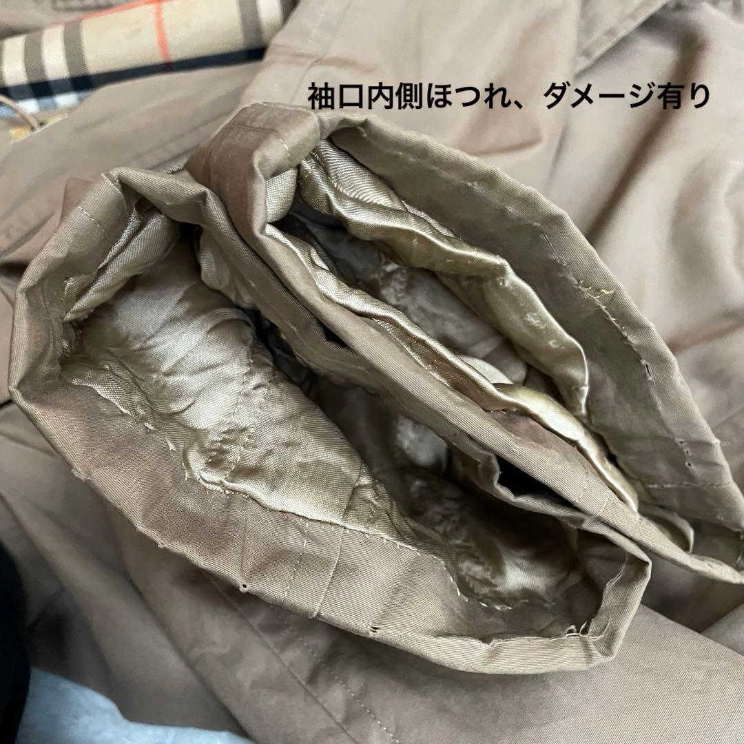 美品✨バーバリー ダウンライナー付モッズコート L ノバチェック C-TK83